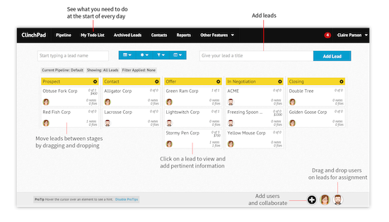 ClinchPad Integration for Your Forms