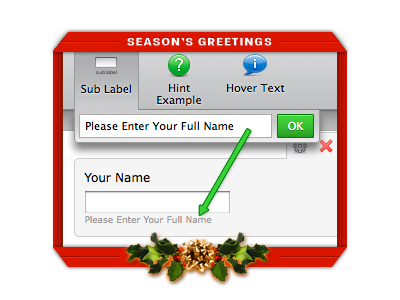 A Christmas Gift: Sub labels for everyone