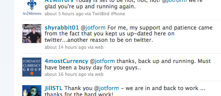 Massive Distributed Denial of Service Attack on Jotform