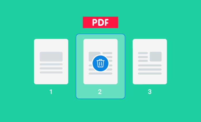 How to delete pages from PDF file