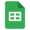 brand logo of google sheets