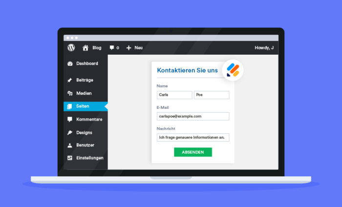 So betten Sie Formular-Plug-Ins für WordPress ein