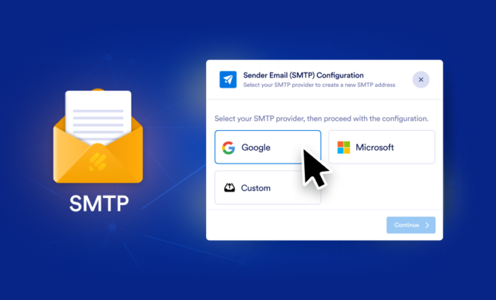 Connect Google or Microsoft as a custom sender using OAuth 2.0 for SMTP